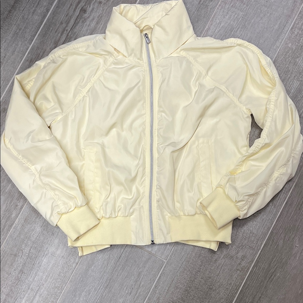 Athleta Light Yellow Jacket